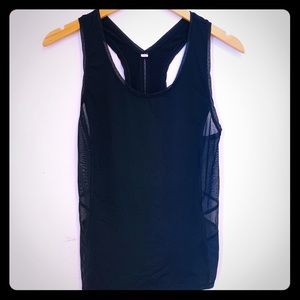 Lululemon Black Athletic Tank Medium